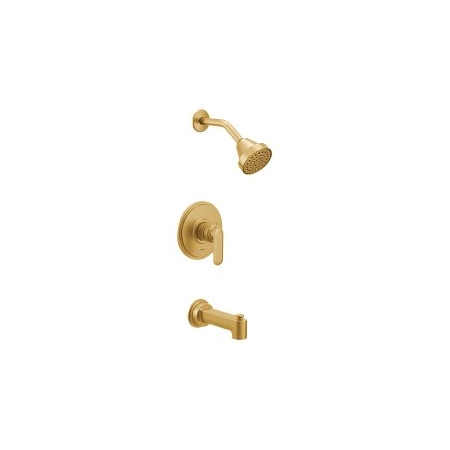 Moen Greenfield M-CORE 2 Series Tub & Shower Trim in Brushed Gold UT2323EPBG